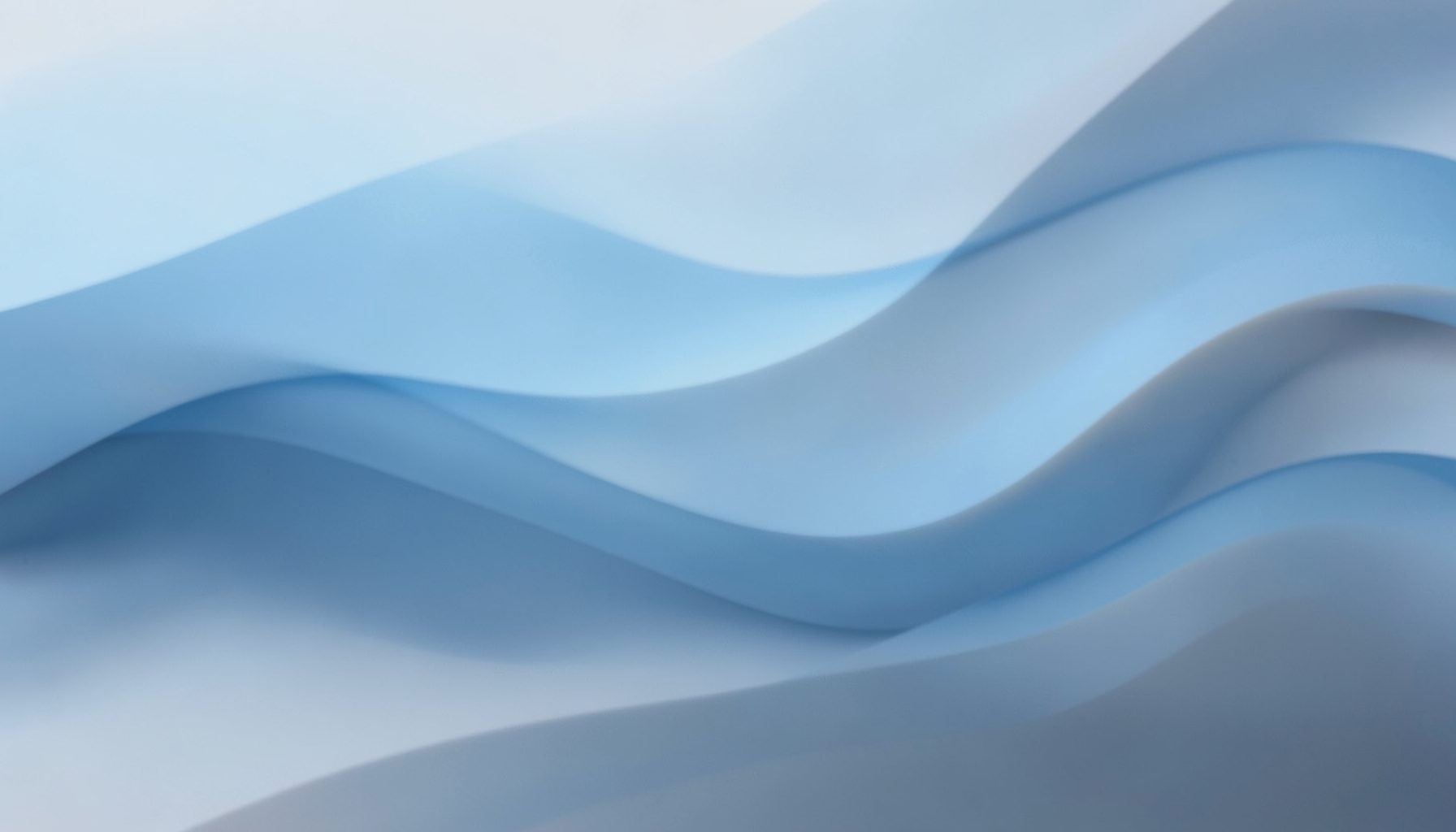 Soft abstract waves of cool blue and grey overlapping gently, suggesting the ebb and flow of anxious thoughts